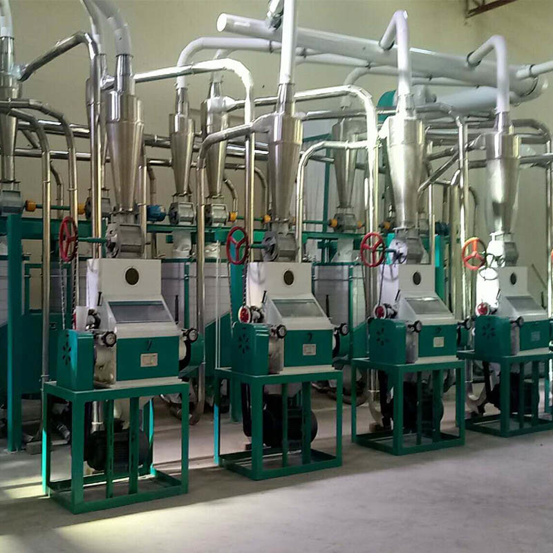 Small Capacity 20t/24h Maize Milling Plant on Sale