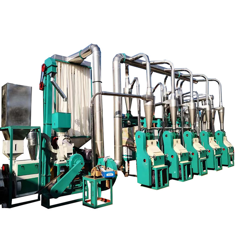 Mall Capacity 20t/24h Maize Miling Plant with Price