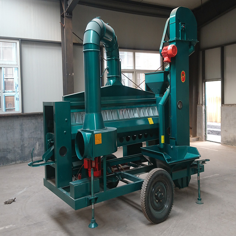 Grain Gravity Vibrating Separator with Gravity Table Seed Cleaner