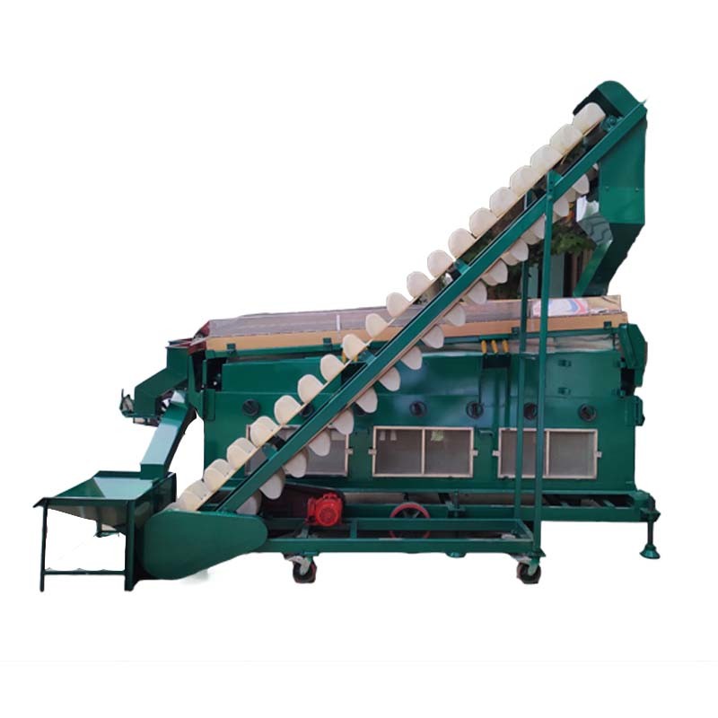 Air Screen Cleaner with Gravity Table Sesame Cleaner Sesame Seed Cleaner Sorting Machine