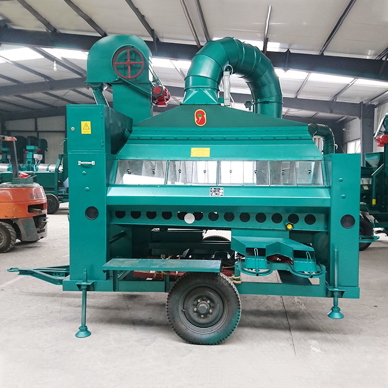 Rice Grain Stone Separator Removing Cleaning Machine