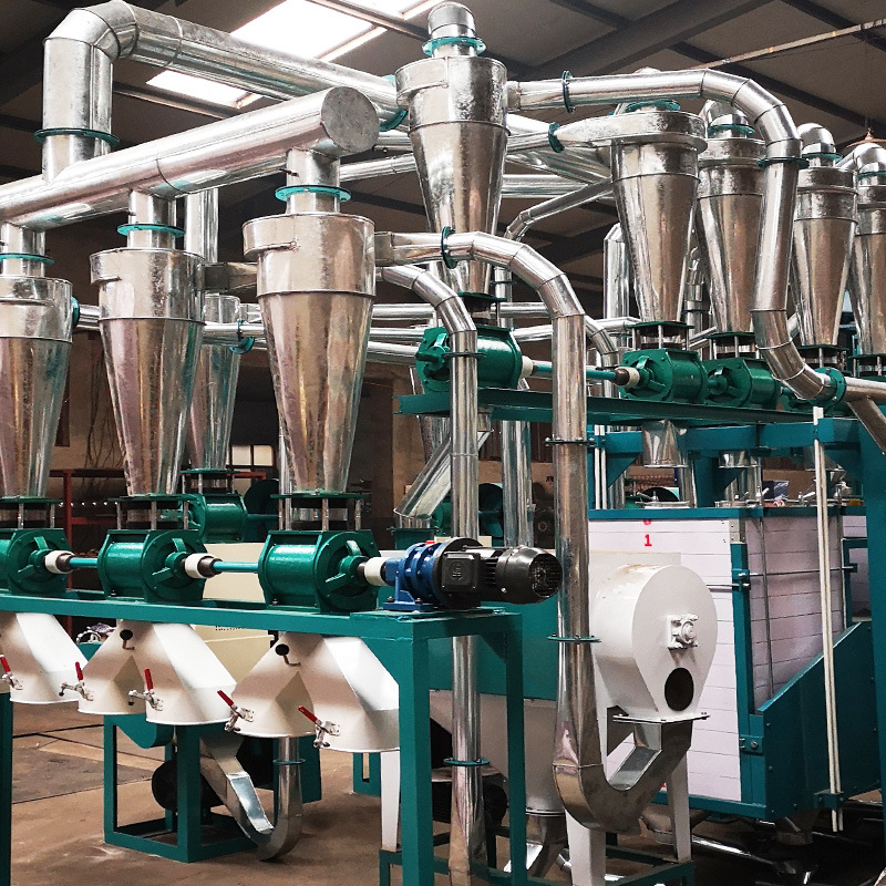 30t/24h Maize Flour Mill Maize Milling Machine for Sale in Africa