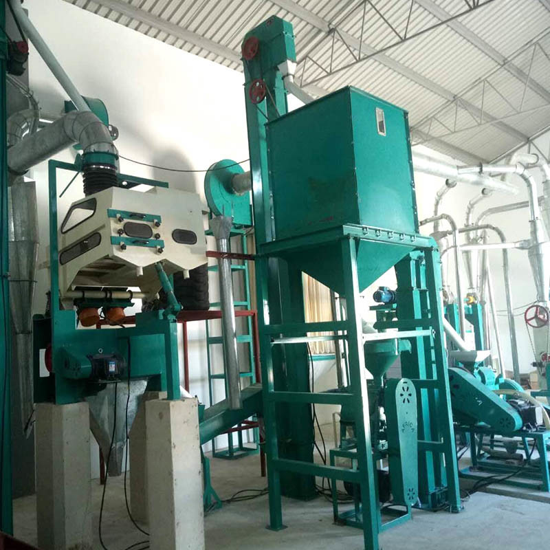 Produce Super White Maize Meal Maize Flour Milling Machine