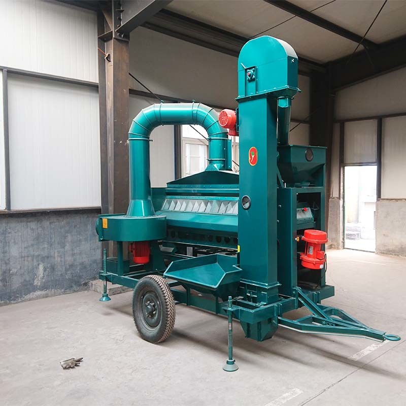 Grain Gravity Vibrating Separator/Seed Cleaner with Gravity Table