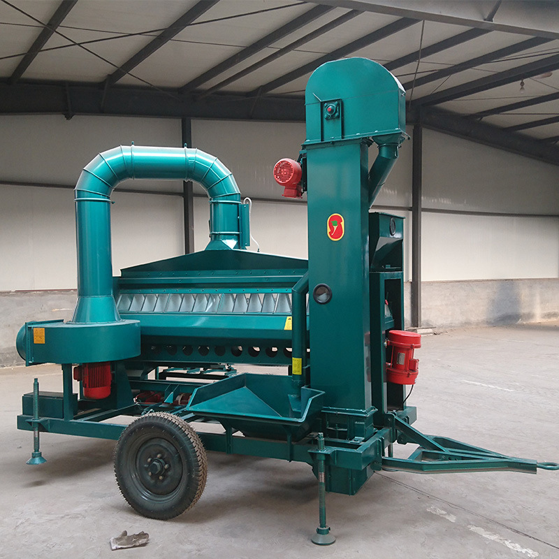 Vibrating Gravity Grain Cleaner/Seed Grain Cleaning Machine