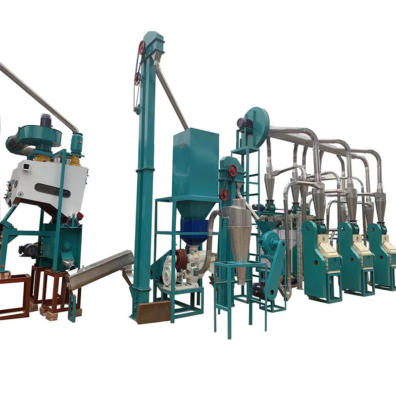 Small Scale 20-30t/D Maize Flour Milling Line Corn Mill Plant