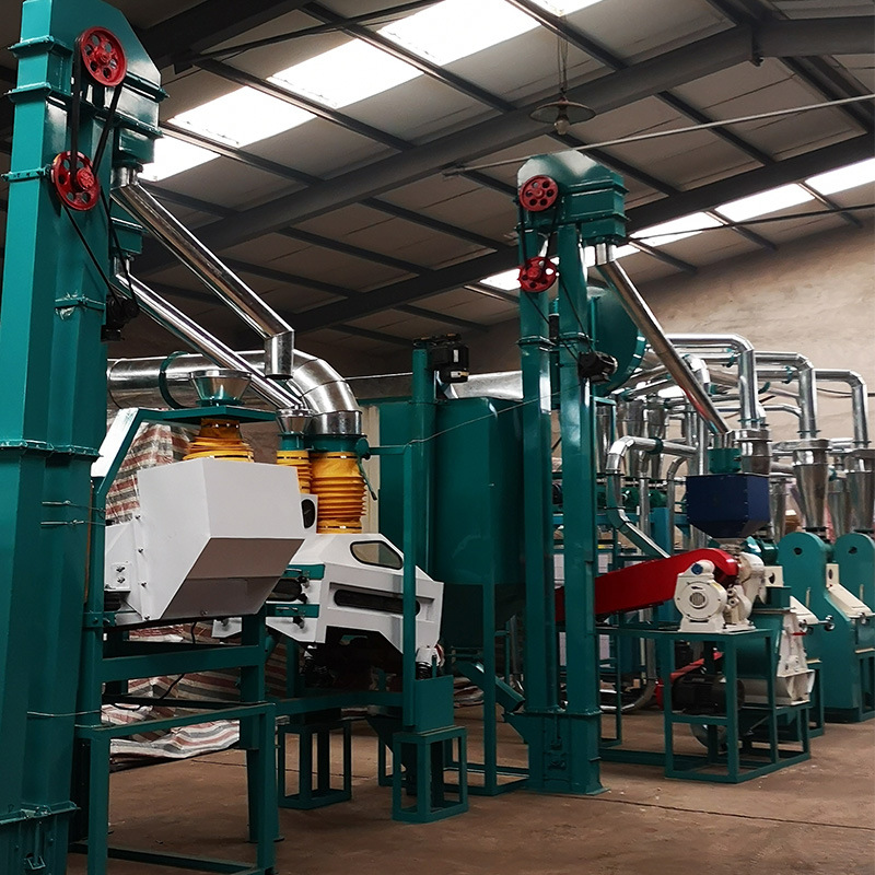 Green Torch Corn Flour Mill Milling Plant for Zambia