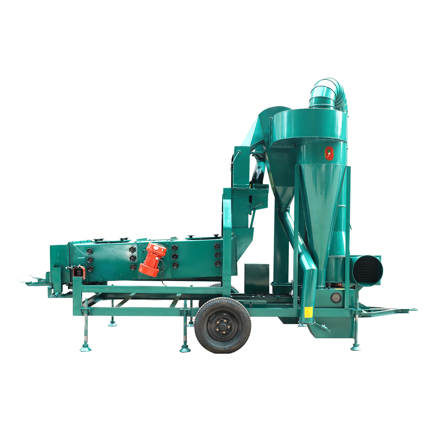 Grain Seed Cleaning and Grading Machine with Capacity 15t/H