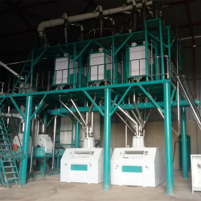 Factory Supply Good Quality 50t/24h Maize Milling Machine