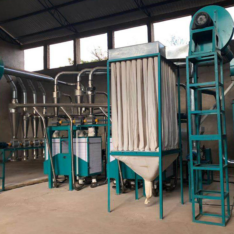 Complete Set Maize Milling Machine Processing Plant
