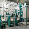 Automatic Running 20t/24h Maize Milling Machine for White Maize Processing