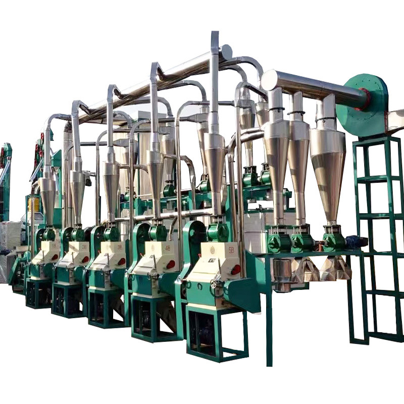 Automatic Running 30t/24h Maize Milling Machine Grinder