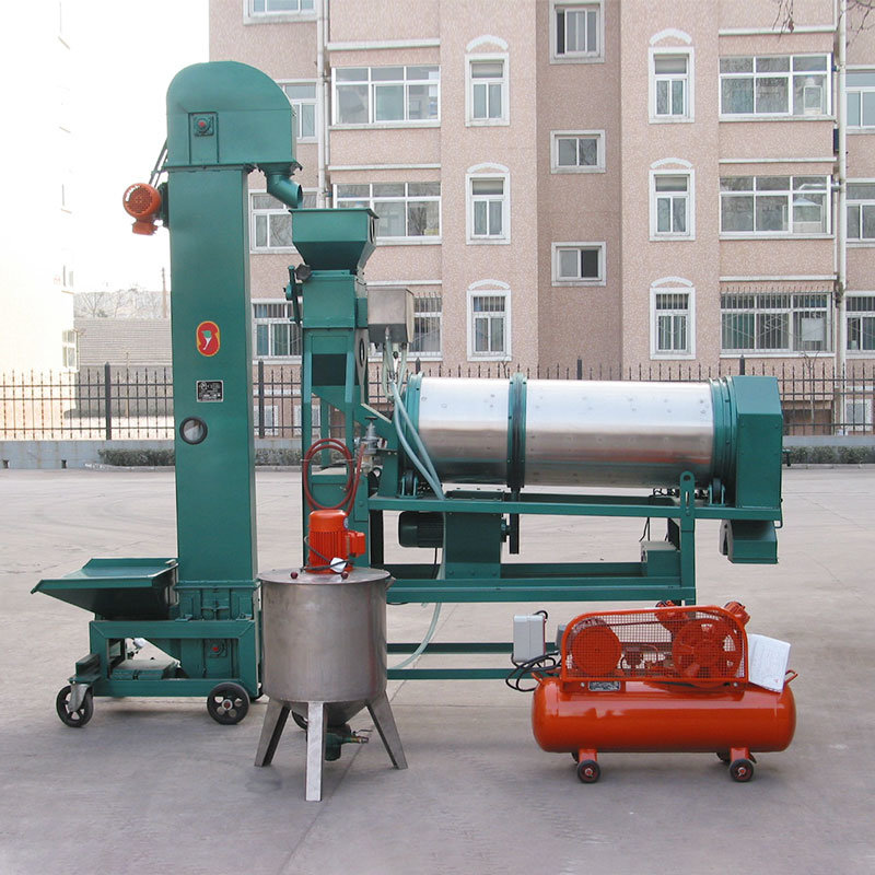 Crops Pesticides Low Damage Rate Planting Grain Coating Machine for Agriculture