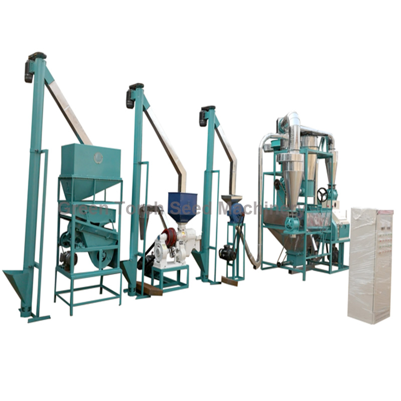 8-10T-24H maize mill machine