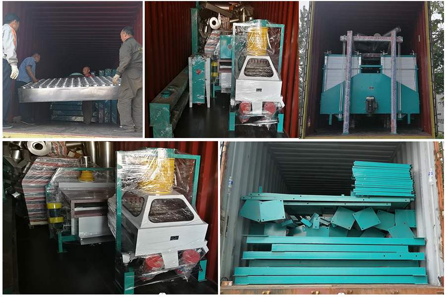 6th Sep. 2022 Load the 50T/24H maize milling machine for Kenya client